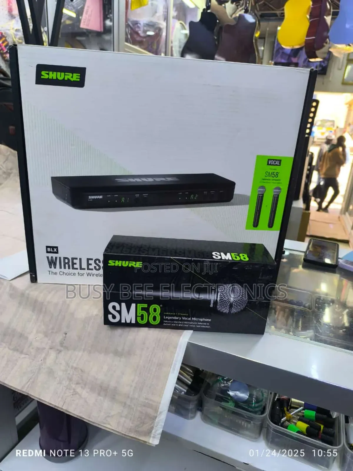 Wired Sm 58 Wireless Microphone