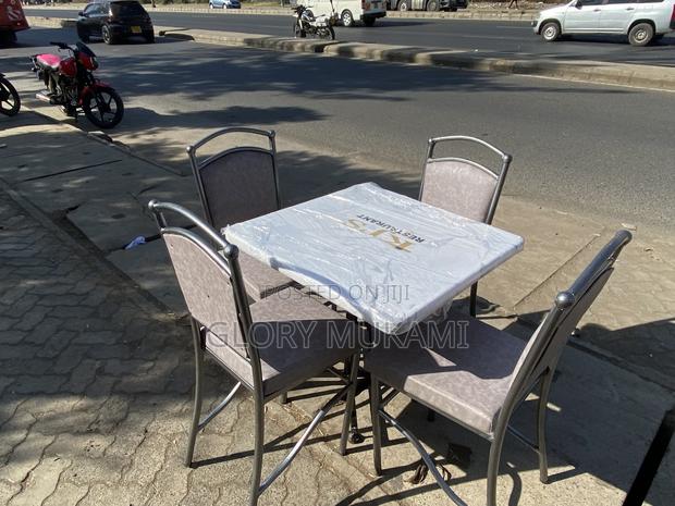 Grey Restaurant Chairs and Tables - thumbnail 4