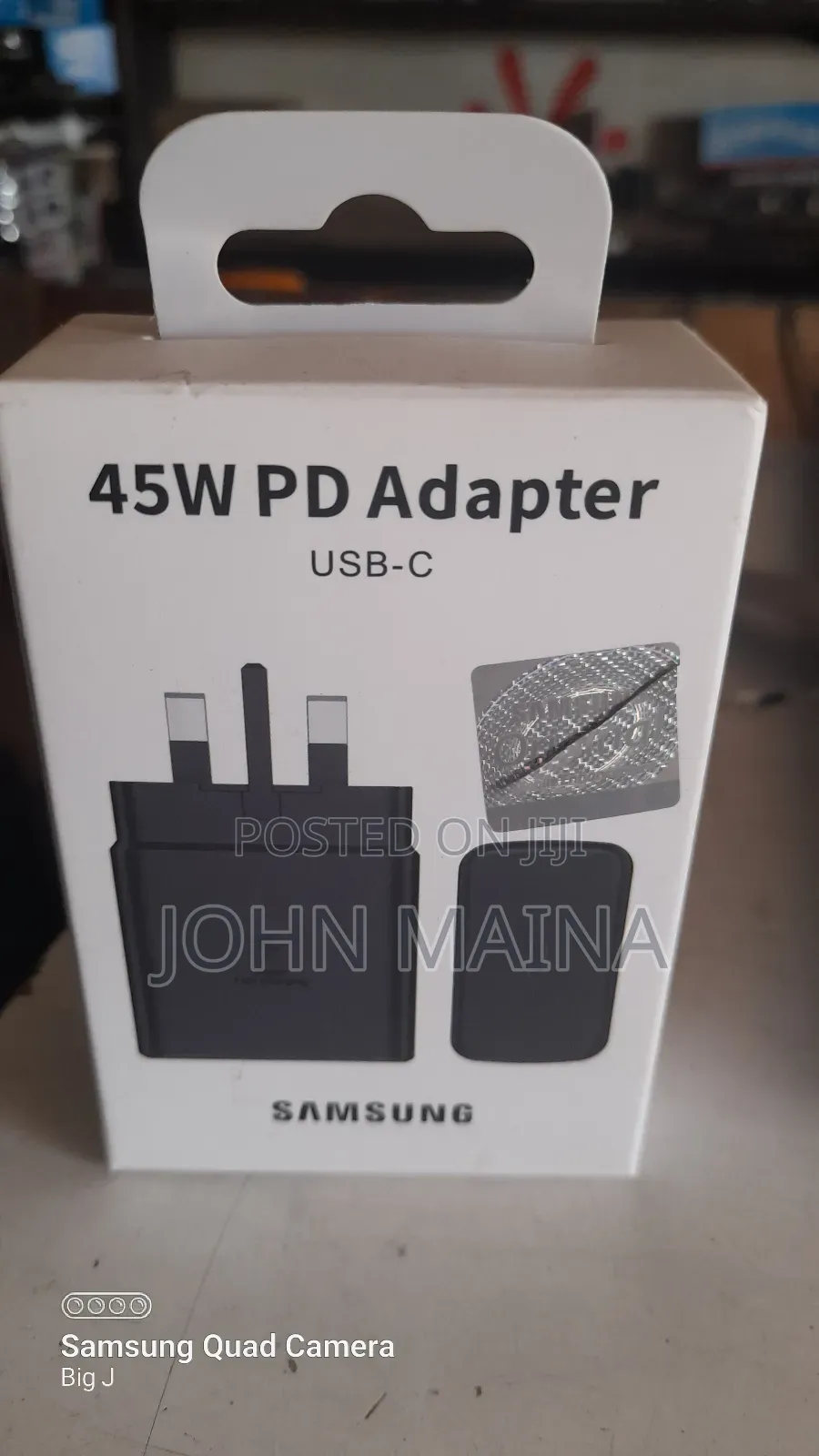 25w and 45w Adapter Type-C Charger