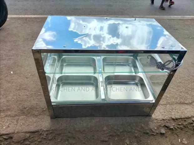 Chips Warmer Display Ssteel