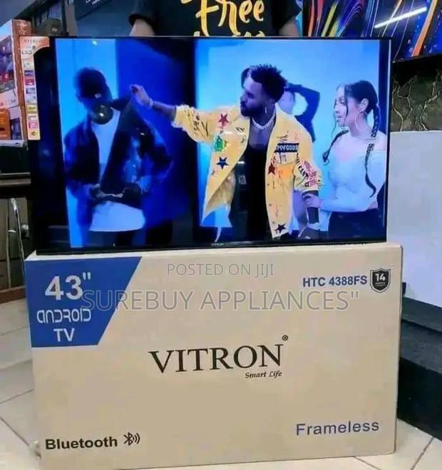 Vitron 43" Smart Android Frameless Bt - thumbnail 2