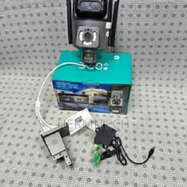 4g/Lan Dual Lens Outdoor CCTV Camera