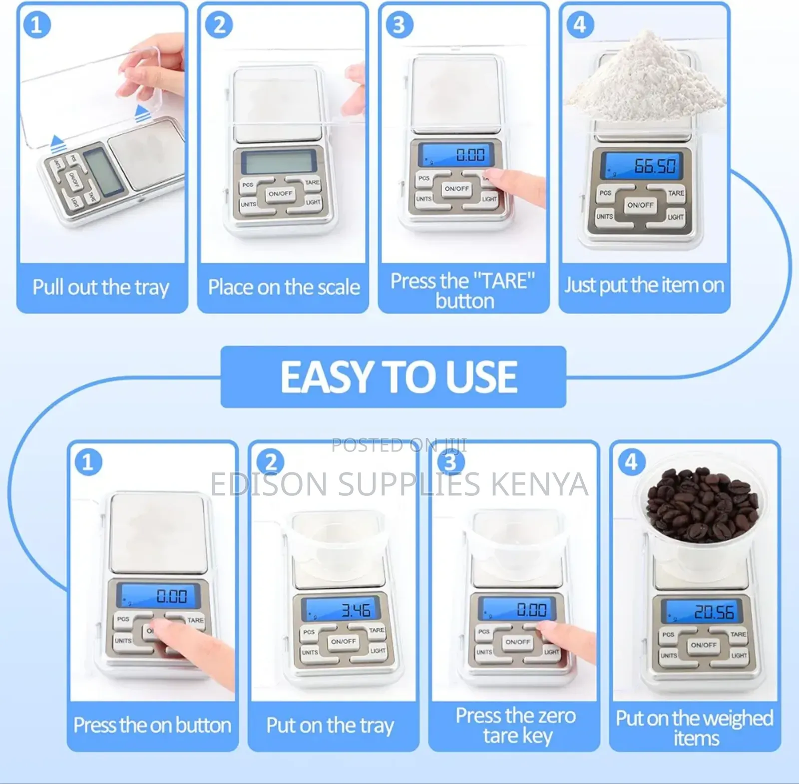 Digital Professional Pocket Scale Ring Jewellery Gram Scales