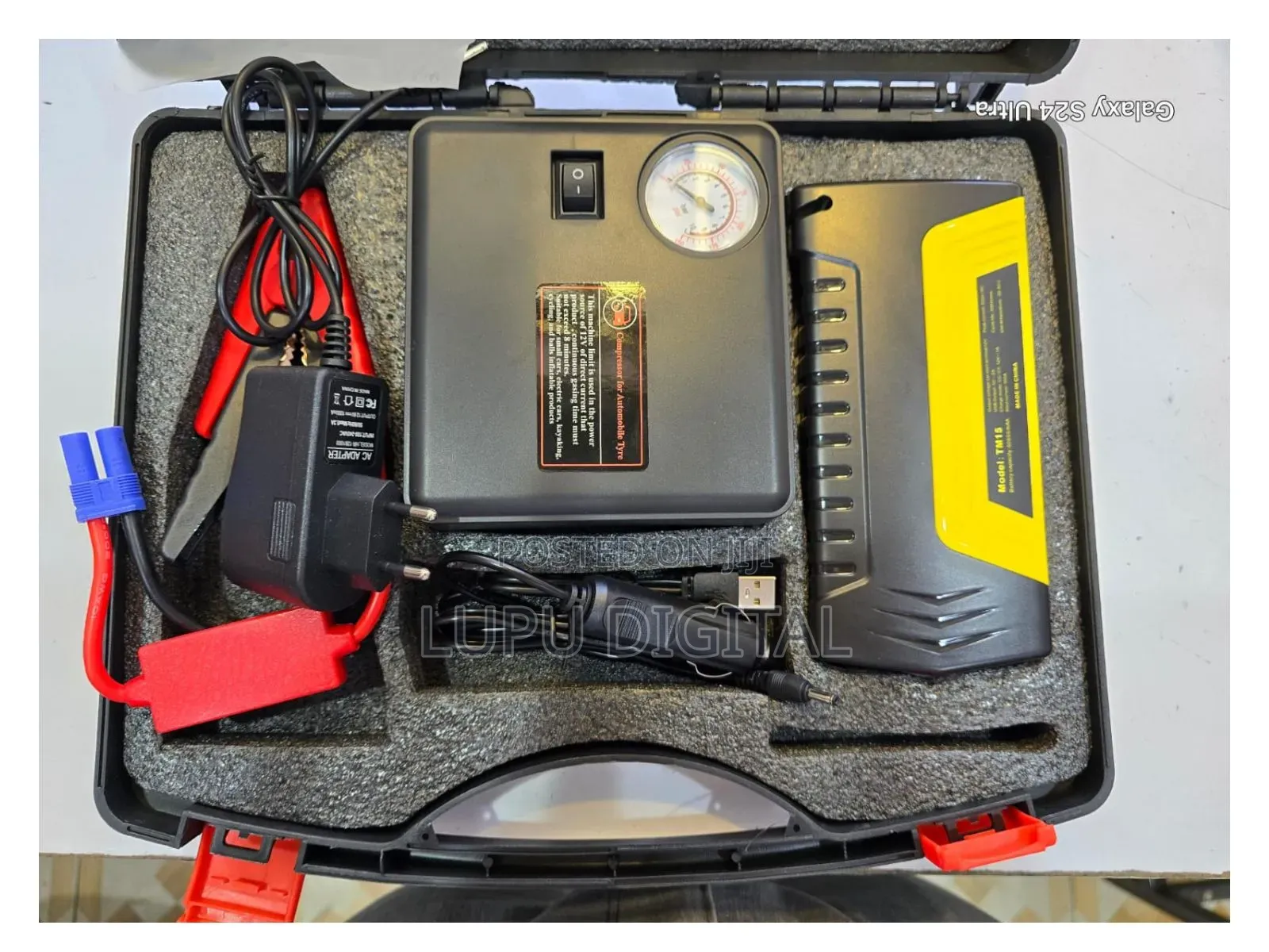 50,800mah Car Jump Starter Power Bank With Tire Inflator