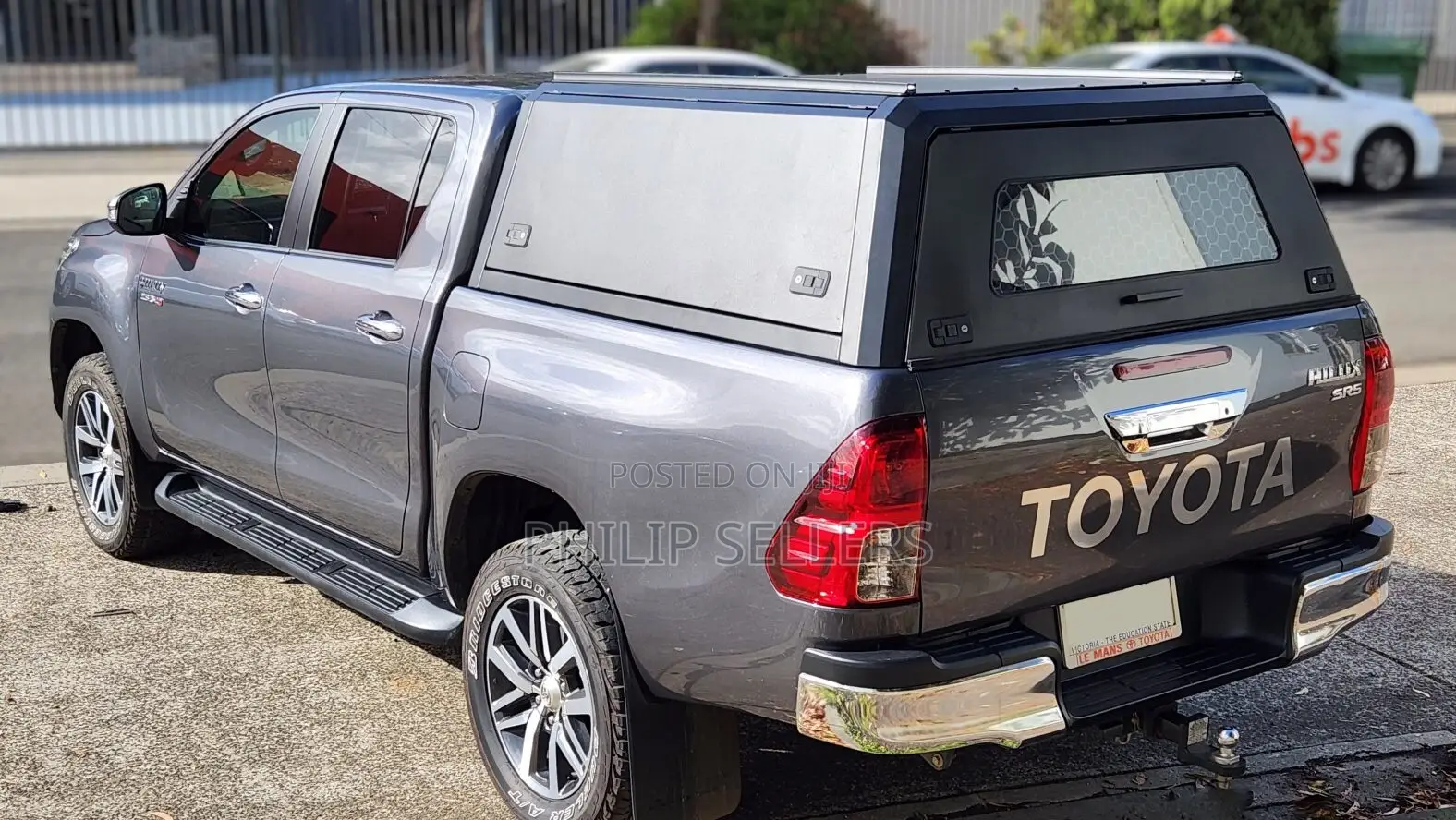 Toyota Hilux Titan Stainless Steel Canopy