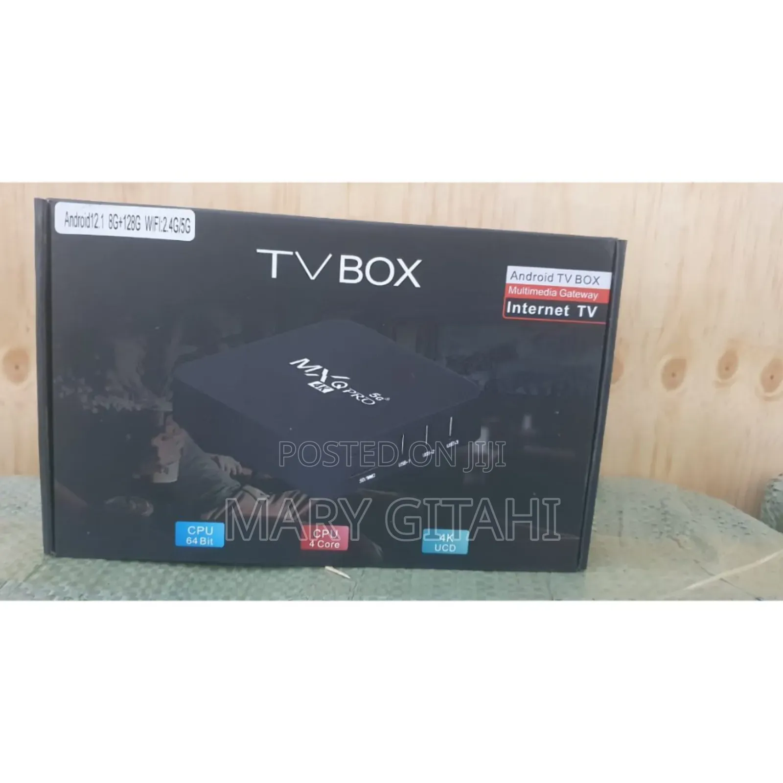 8gb+8gb MXQ PRO Android 12 Smart TV Box at