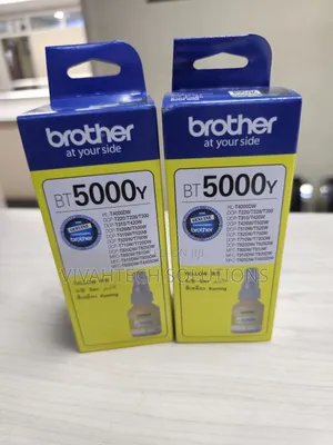 Brother Bt5000 Yellow Ink Brother Bt5000y