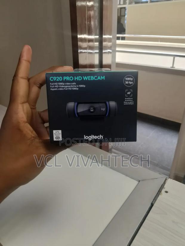 Logitech Hd Pro C920, Widescreen Webcam