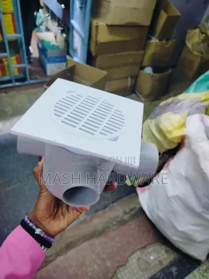 4 Way PVC Floor Trap(Complete)