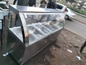 Food Warmer Display With Overshelf