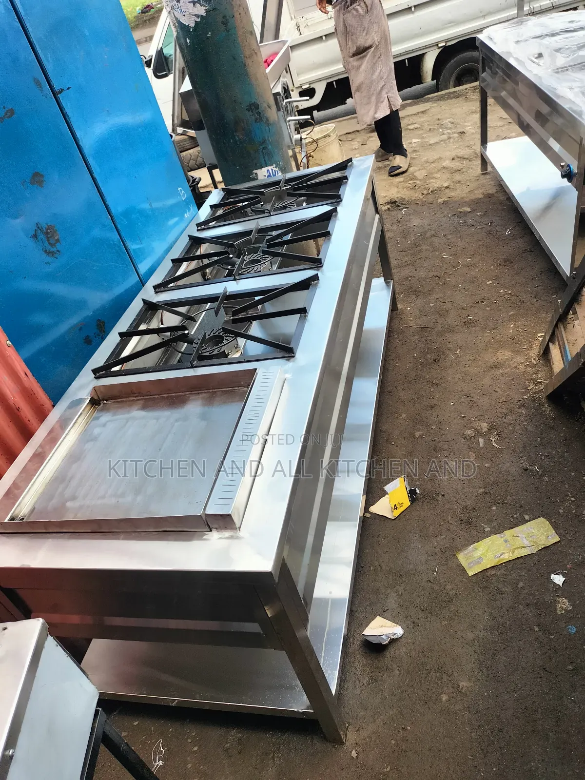 Combined Cooker With 12mm Hot Plate