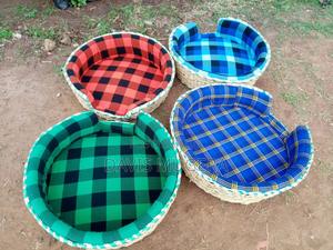 Wicker Dog Bed - 30" Diameter - thumbnail 2