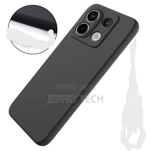 Silicone Case With Xiaomi Redmi Note 13 Pro - Black - thumbnail 2