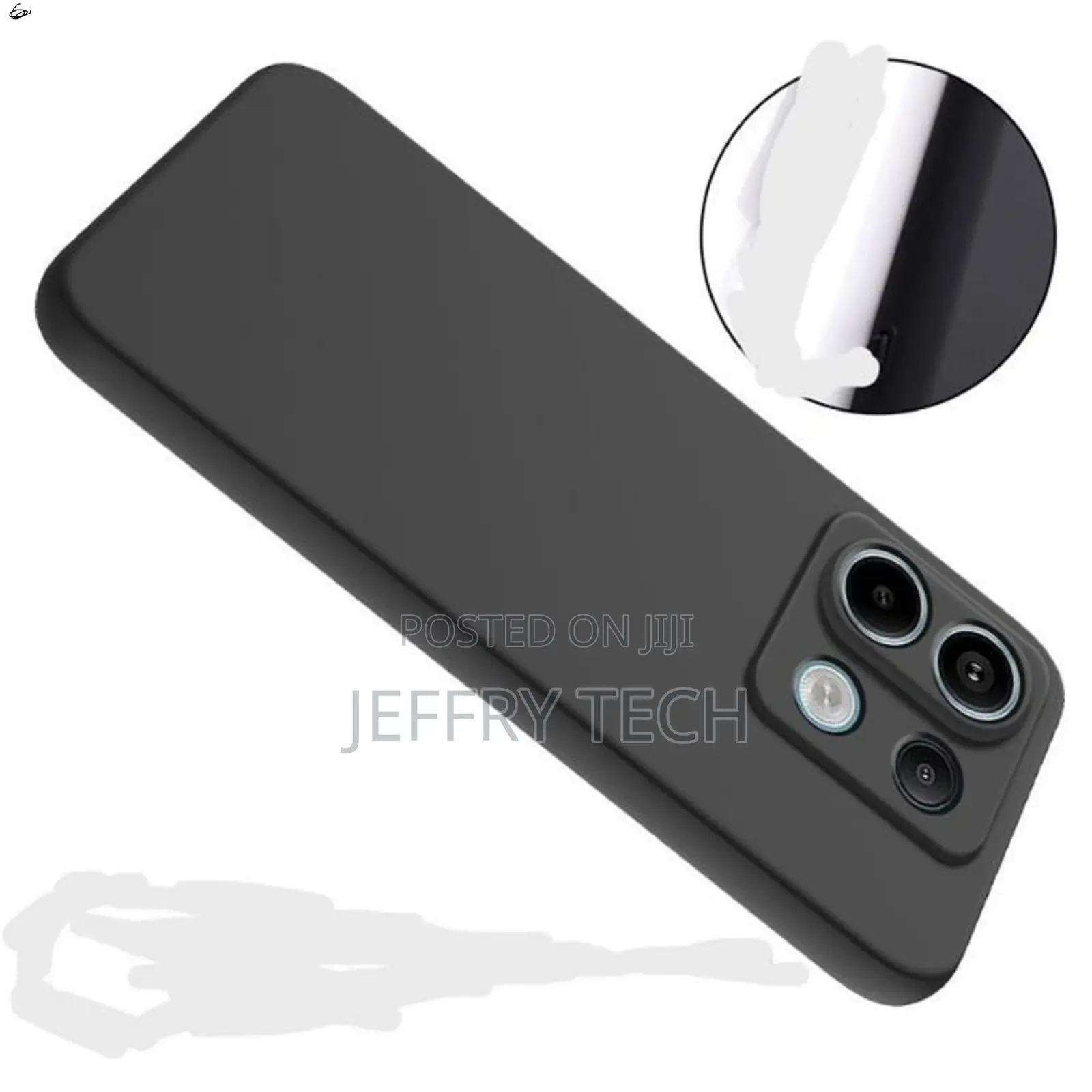 Silicone Case With Xiaomi Redmi Note 13 Pro - Black