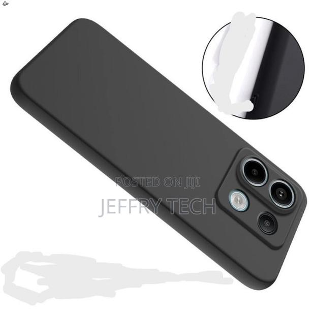 Silicone Case With Xiaomi Redmi Note 13 Pro - Black - thumbnail 3