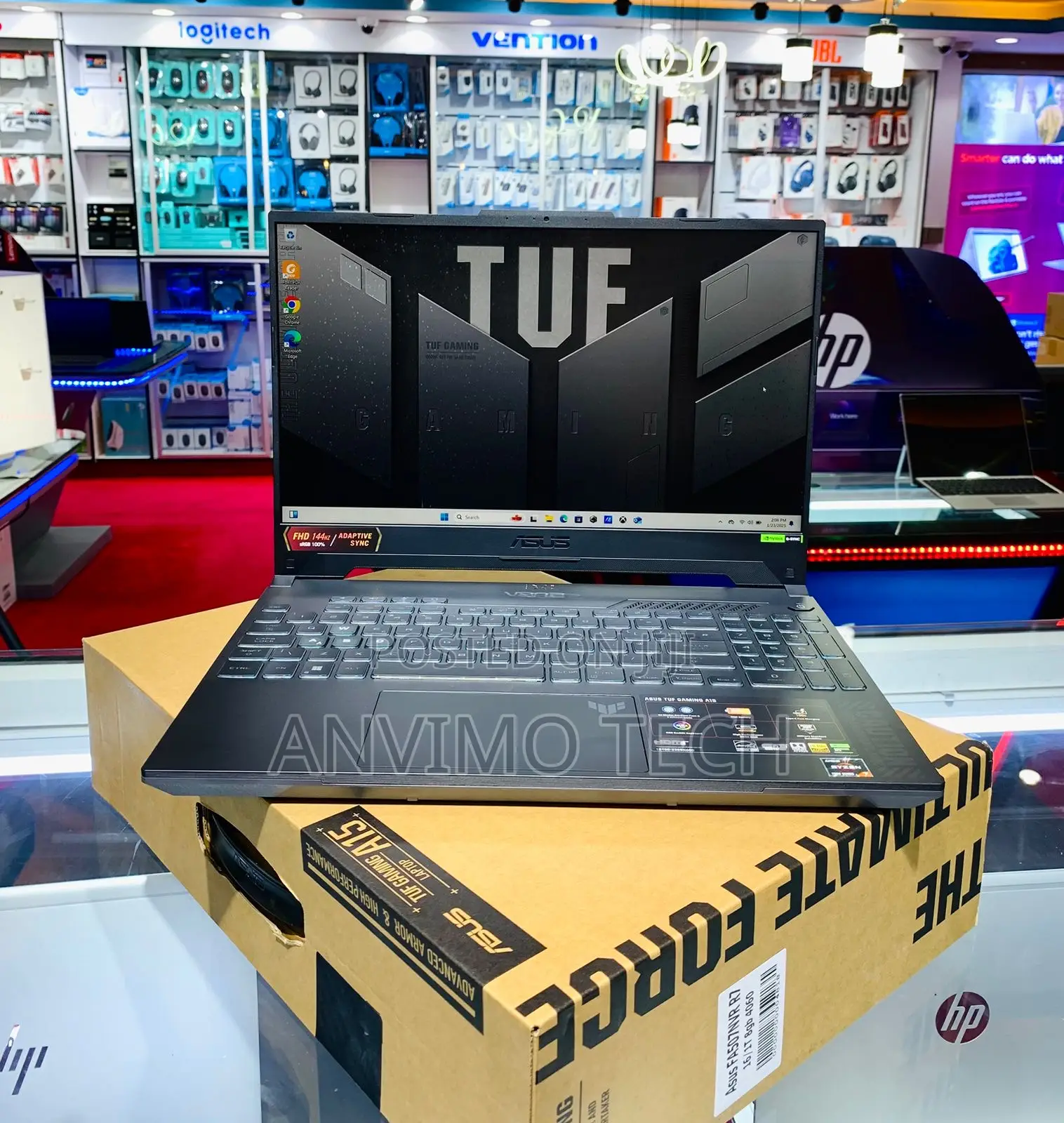 New Laptop Asus TUF Gaming A15 16GB AMD Ryzen 7 SSD 1T