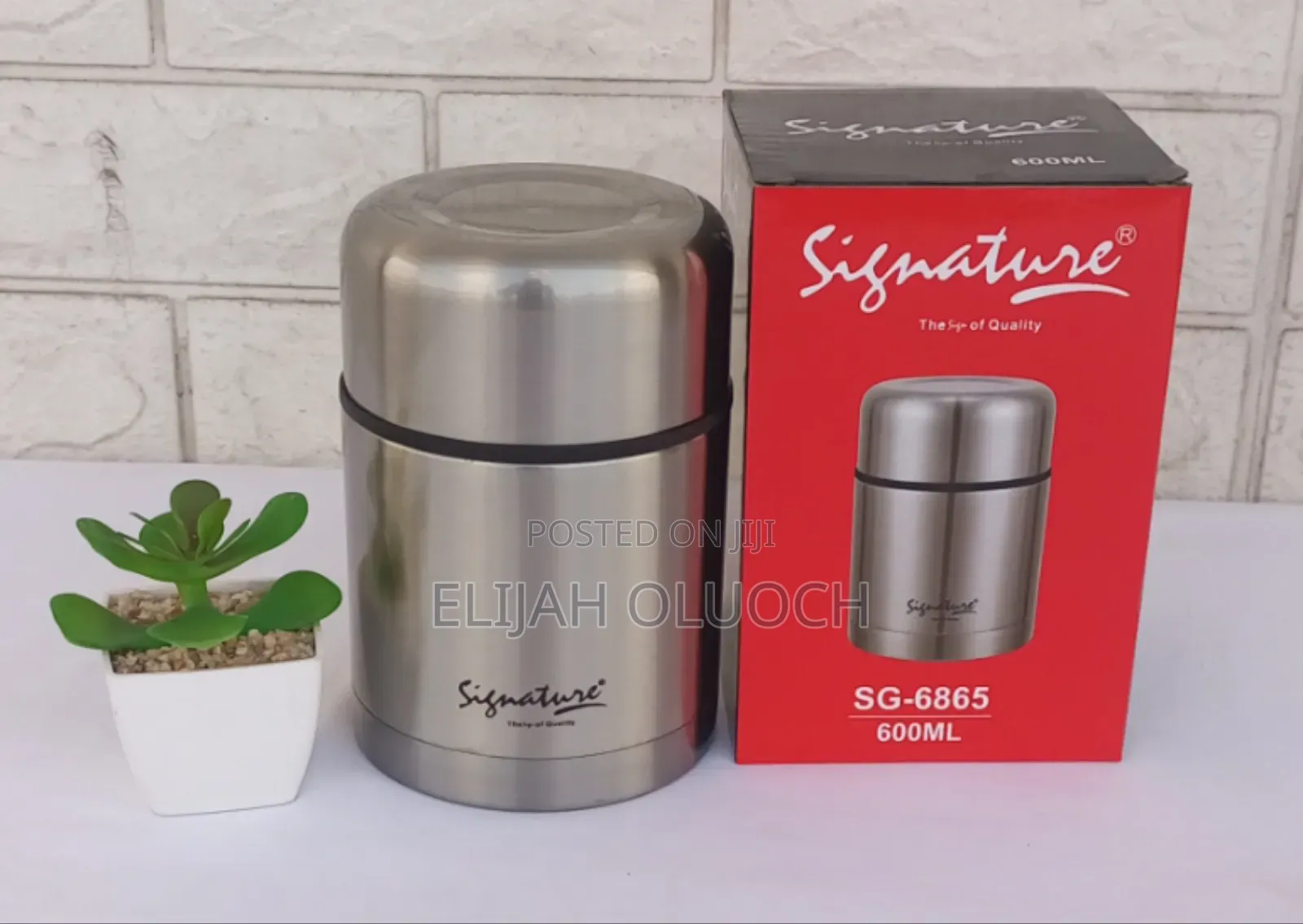 Insulated Stainless Steel Food Flask