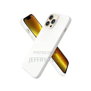 Silicone Case iPhone 12 Pro Max + Camera Protection -White