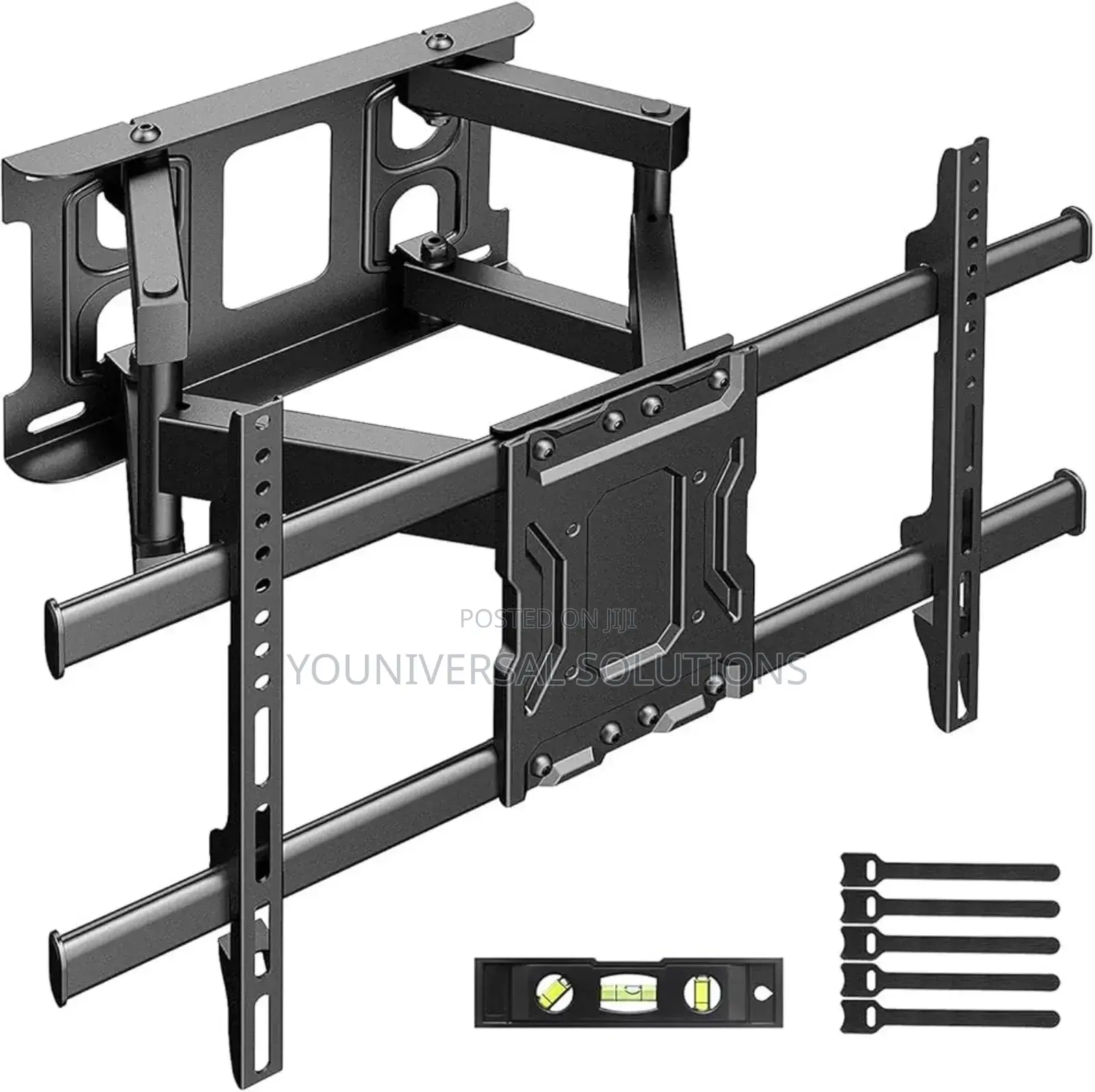 32-80 Heavy Duty Double Arm Swivel Tilting Fixed Wall Mounts