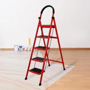 5 Steps Steel Step a-Type Ladder - thumbnail 2