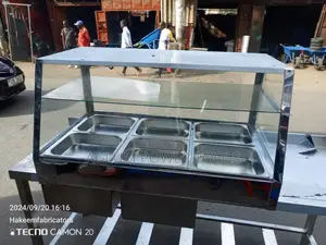 Juakali Food Warmer With 6 Chaffing Dishes
