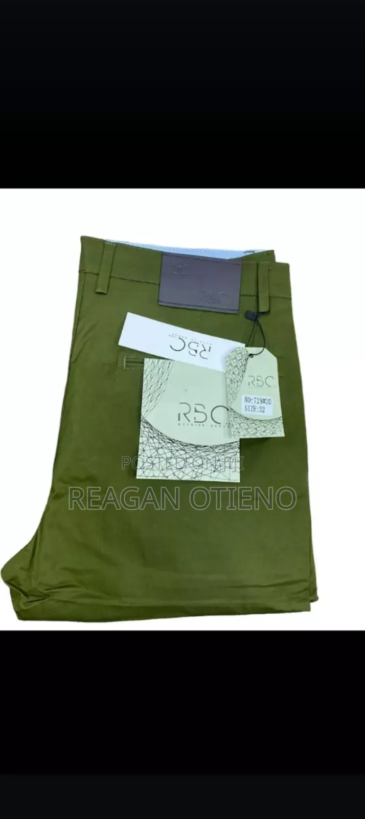 Soft Khaki Trousers