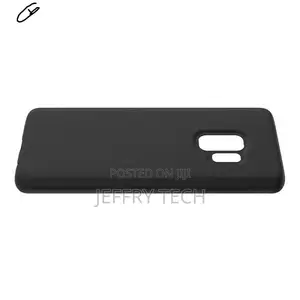 Silicone Case Compatible With Samsung Galaxy S9 Plus - Black
