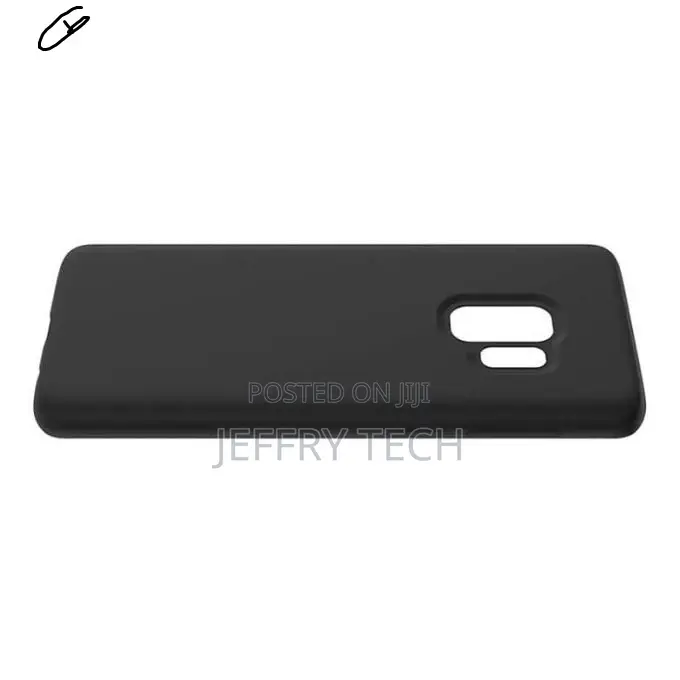 Silicone Case Compatible With Samsung Galaxy S9 Plus - Black