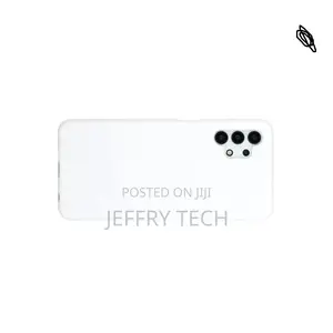 Silicone Case Compatible Samsung Galaxy A32 4G - White