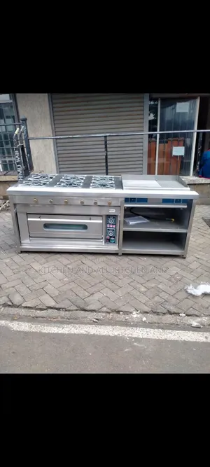 Cooking Unit With Imported Oven and Hot Plate