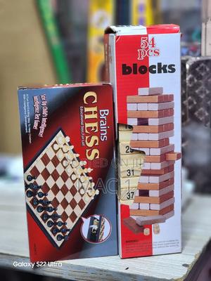 Jenga + Magnetic Chess Set - thumbnail 2