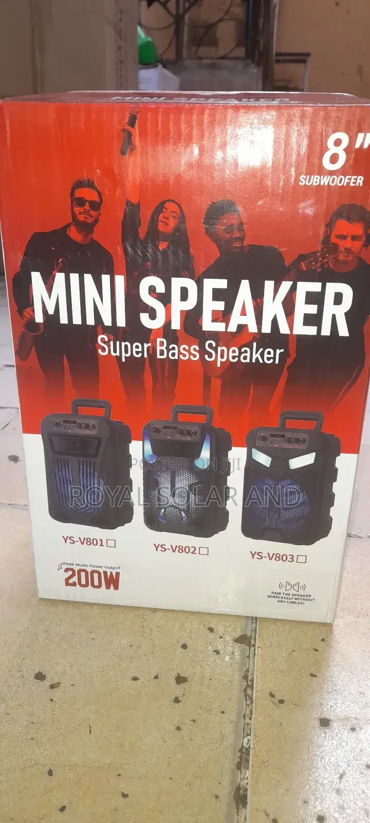 Mini Speaker 8 Inches