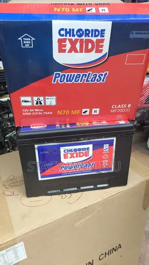 Chloride Exide N70 Car Battery/Maintainance Free N70 Batter
