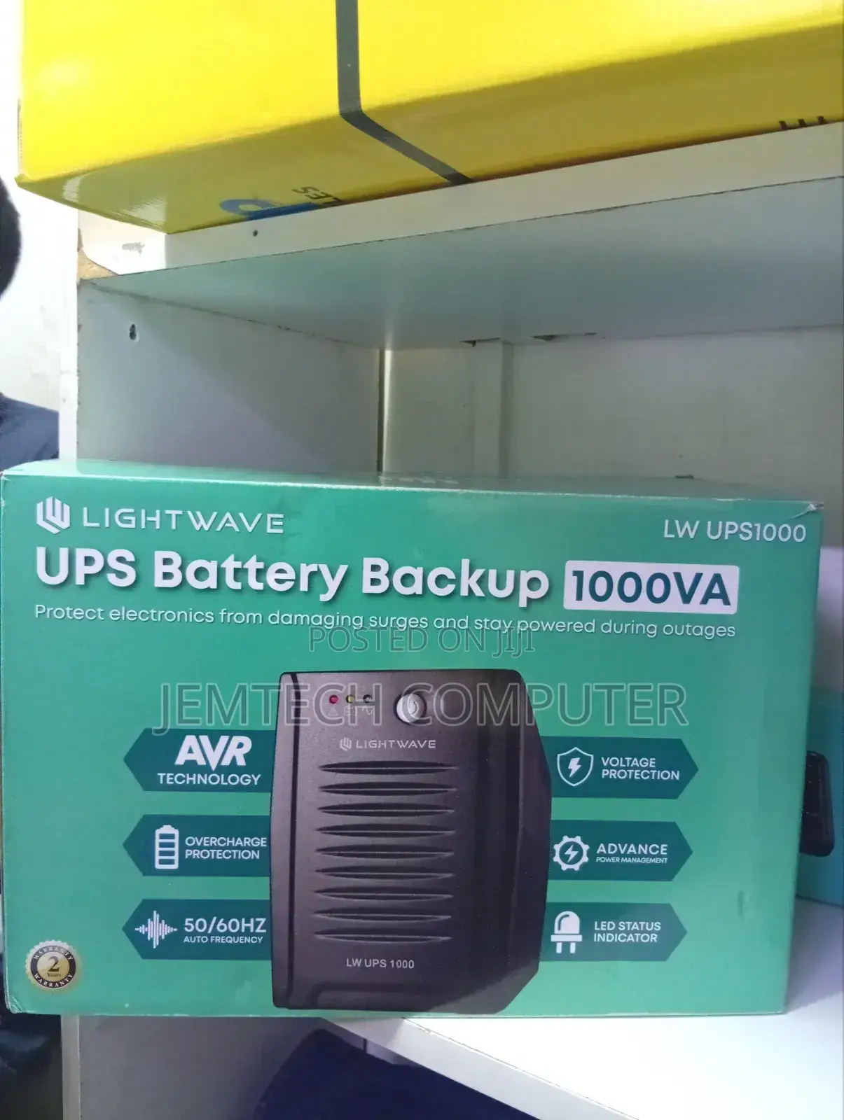 Lightwave Ups Battery Backup 1000VA^°Ups Battery