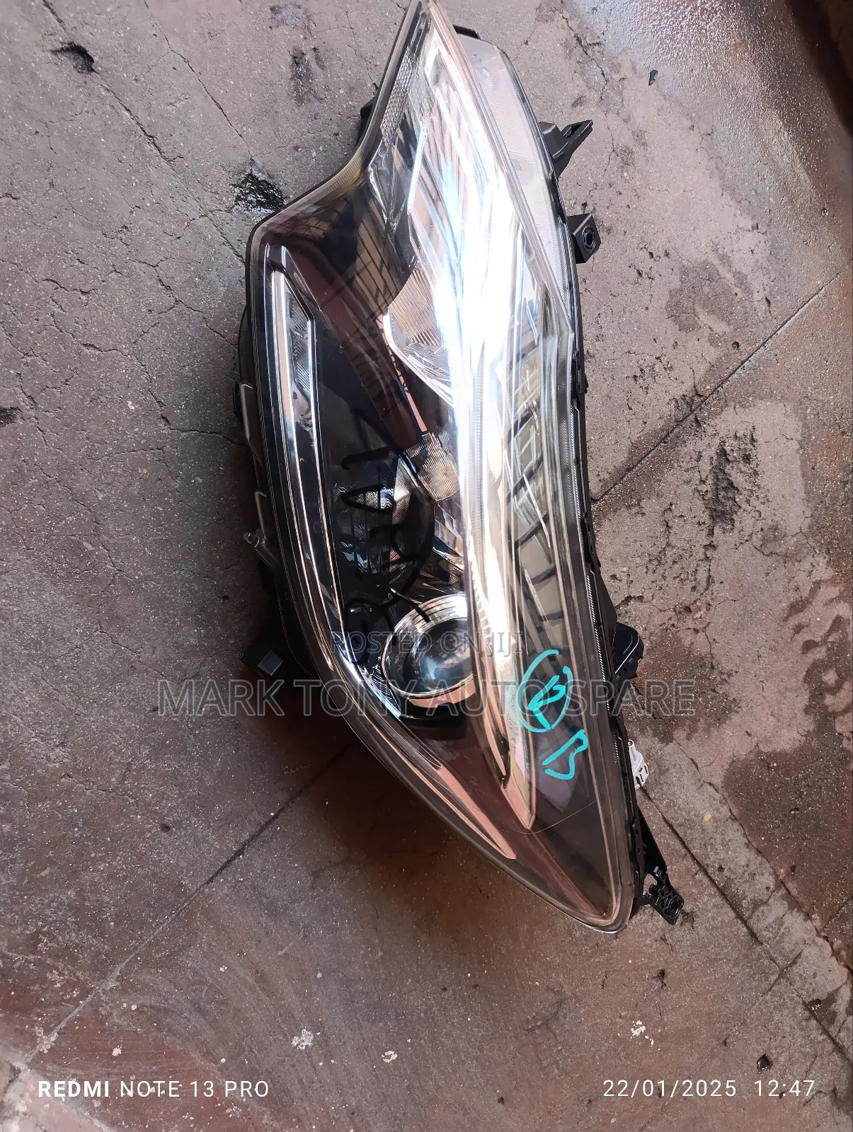 Nissan Note 2017 Headlight Non Zenon