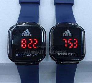 Led Light Rubber Wrist Watch - thumbnail 2