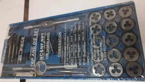 Tap Die 40 PCS Set Combination.NC NF,NPT Fine Carbon Steel