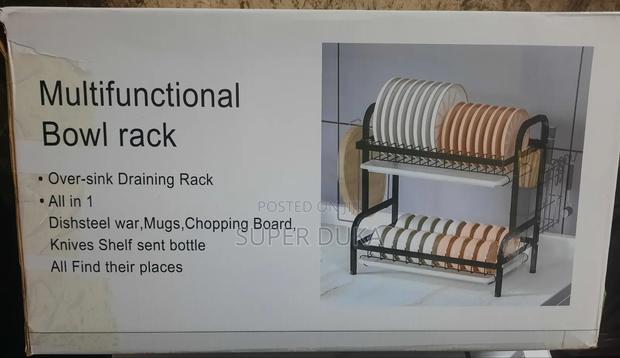 Bowl/Dish Rack.All in 1 Over Sink Draining/Drainer Set