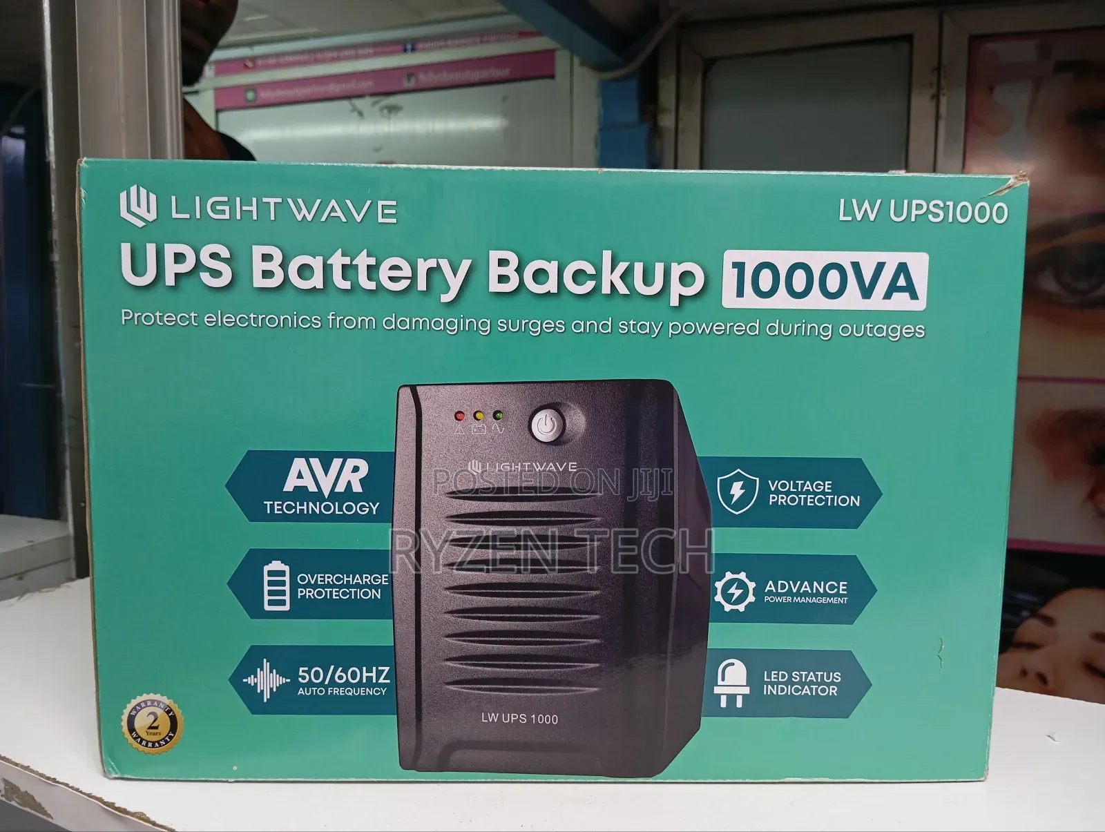 Light Wave Ups 1000va