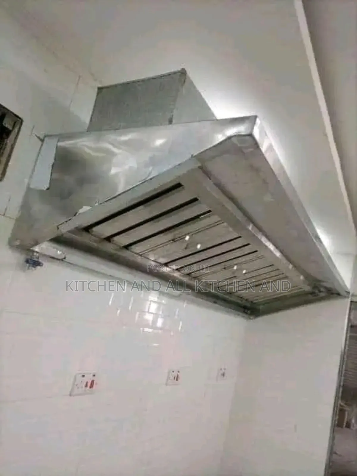 Galvanized Stainless Steel Kitchen Hood