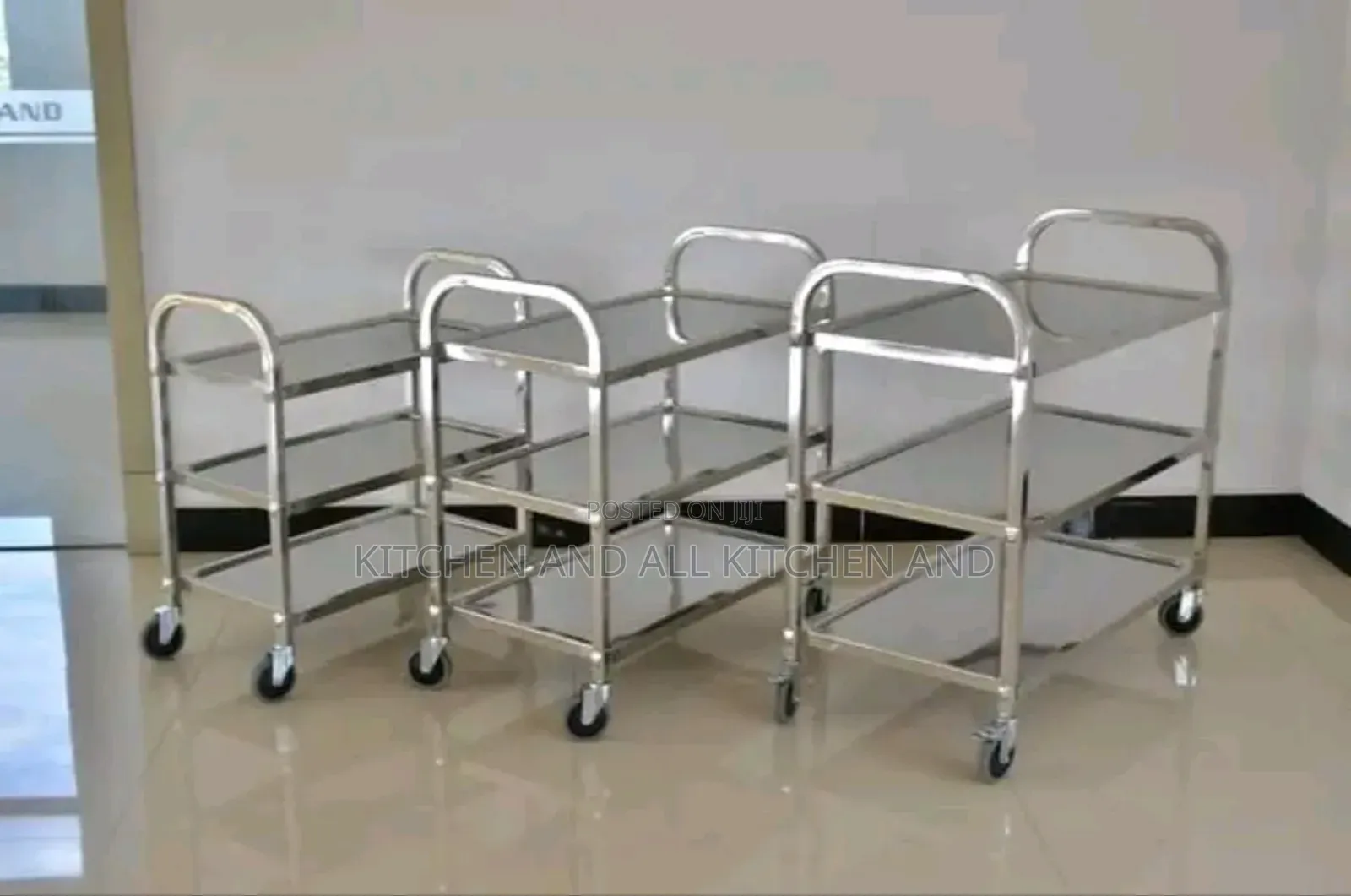 Stainless Steel Shelf Trolleys