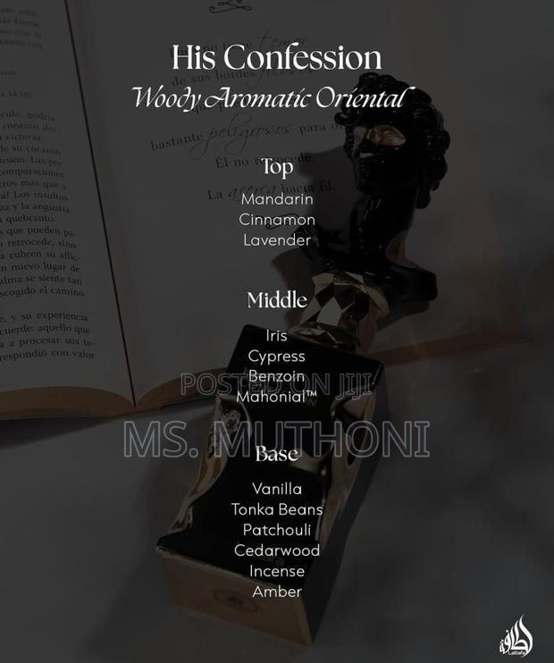 His Confession EDP 100ml by Lattafa Available - thumbnail 4