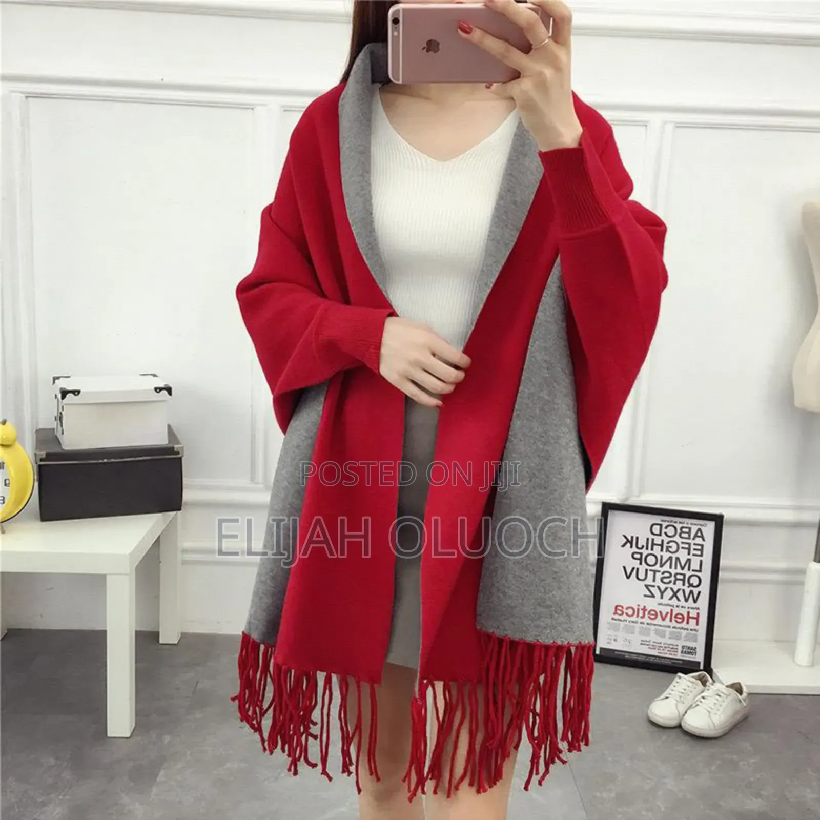 Wollen Double Sided Shawls