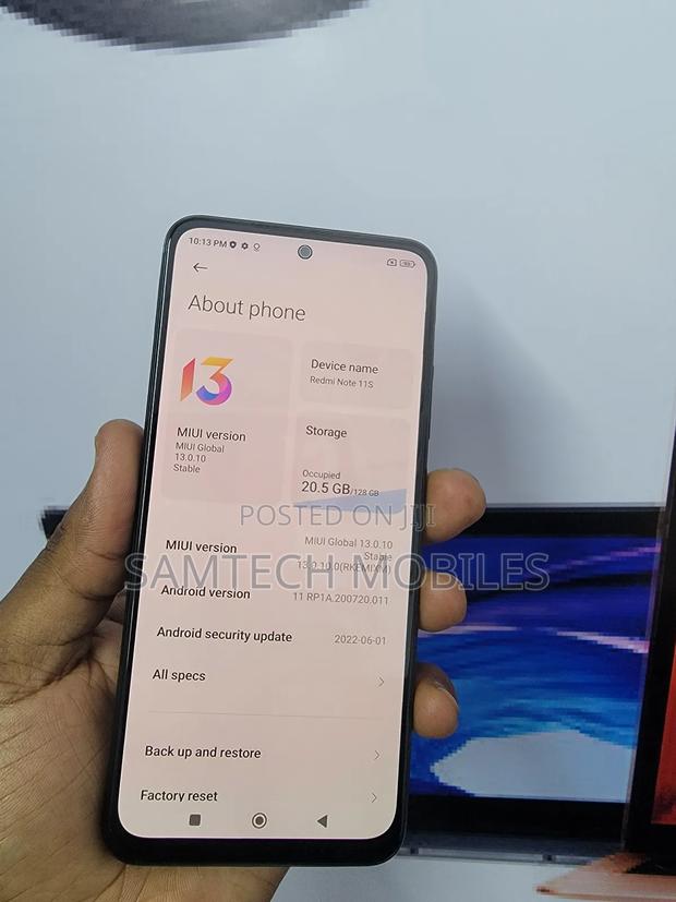 Xiaomi Redmi Note 11S 128 GB Gray - thumbnail 4