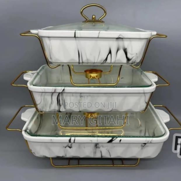 3 PCS Chaffing Dishes at  - main view