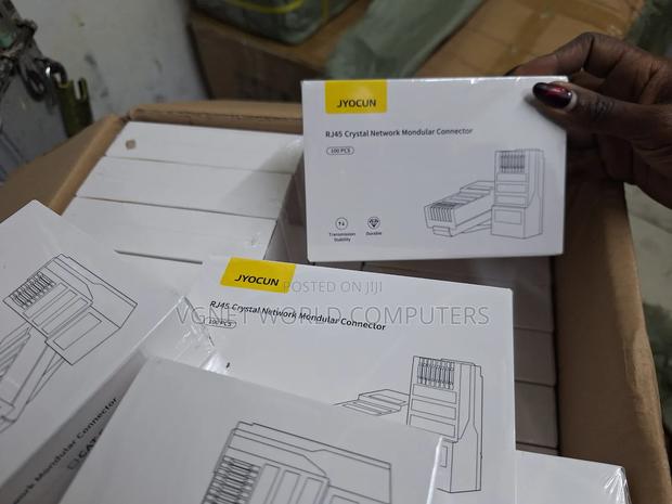 Rj45 Connectors 100pcs Pack for Cat 6 - thumbnail 3