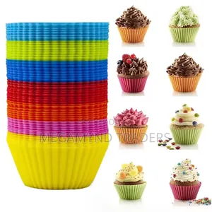 12pc Silicone Cupcake Large Size /Silicone Cake Mold