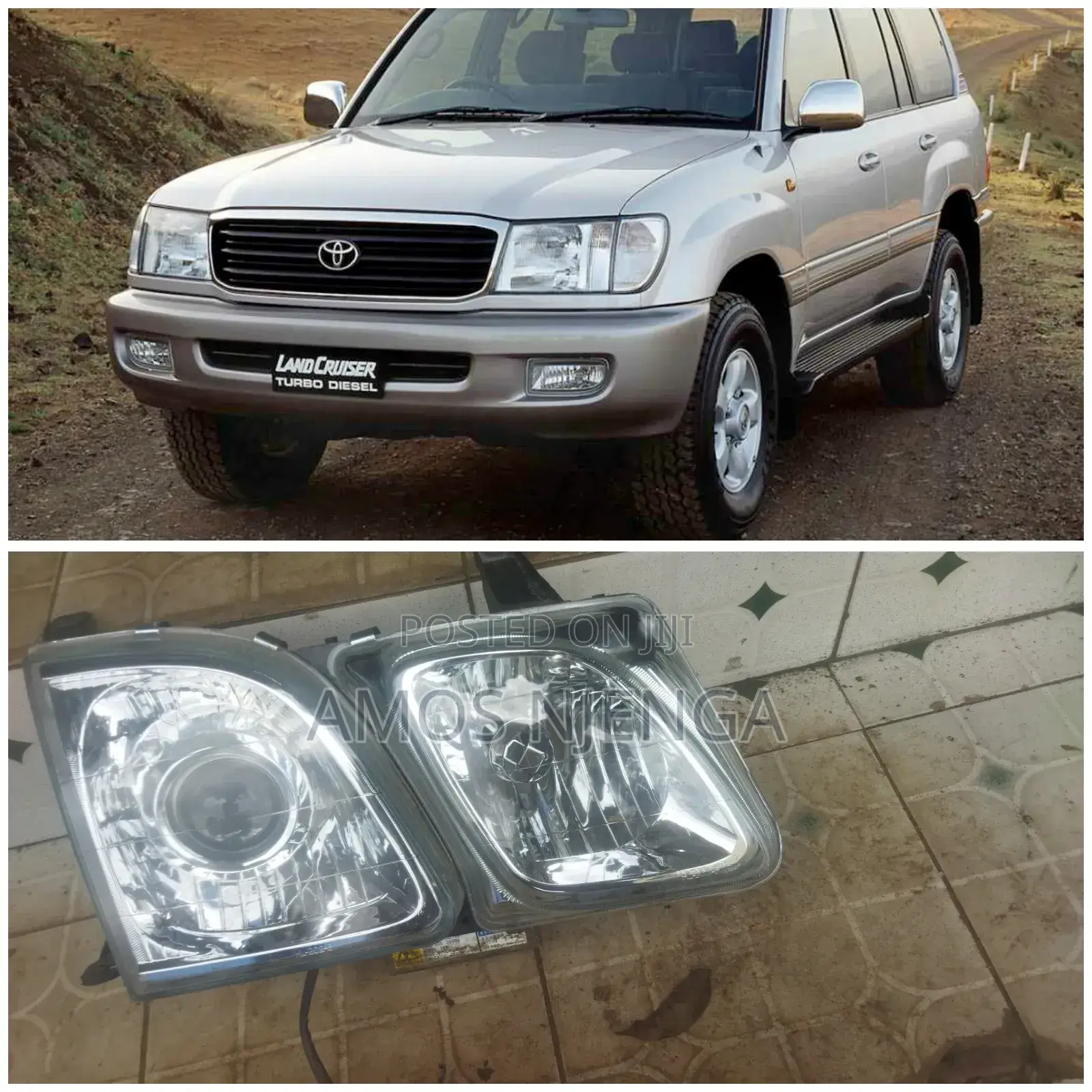 Toyota Land Cruiser Headlight 1998-2002