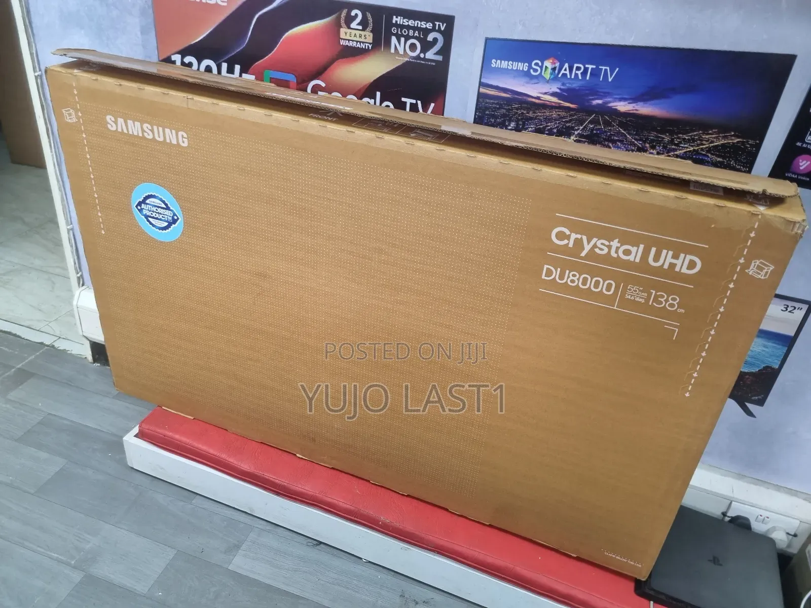 Samsung 55 Inch Du8000 Crystal Uhd Smart TV