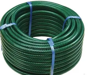 Green Braided Hosepipe 1/2"